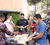 Dubes Traktir Garuda Muda Makan Durian Musang King